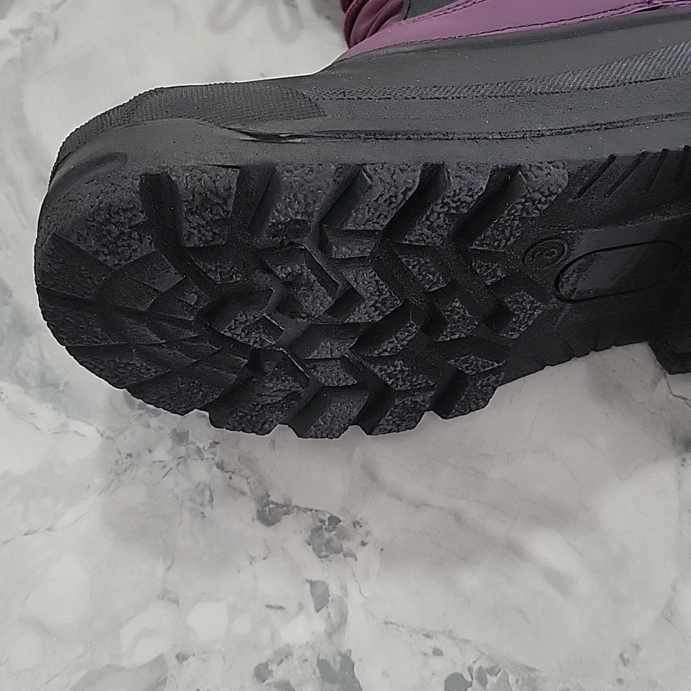 Women's Snow Boots Warm Insulated Faux Fur Lined Waterproof Mid-Calf Winter Boot - Picture 5 of 14